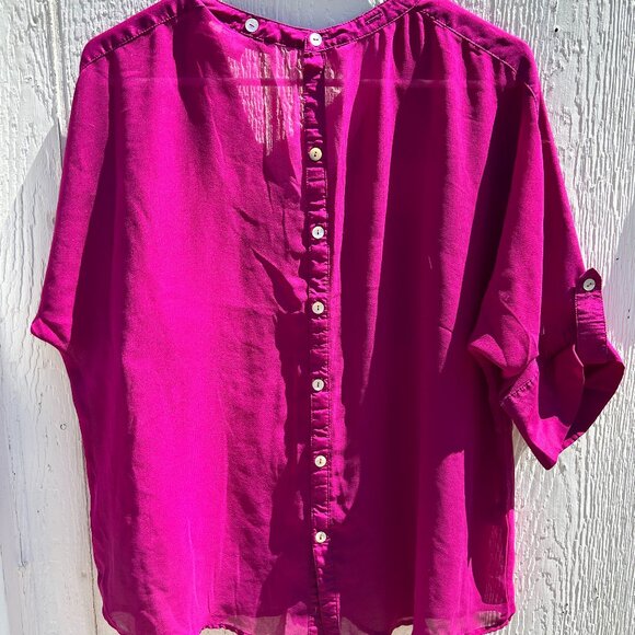 Black Rainn Sheer Blouse - Picture 4 of 5